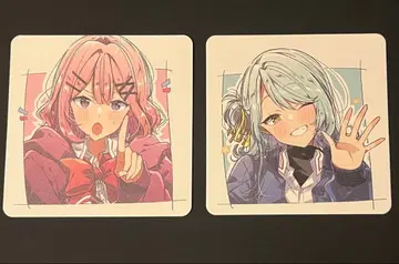 와타나레 특전 코스터 레나코 카호 2장 세트