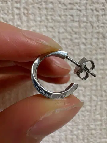 SCM MAG 316L 스테인리스 후프 귀걸이 (한쪽용)