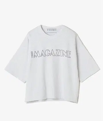 2026SS 써드 매거진 THIRD MAGAZINE 박시 로고 티셔츠