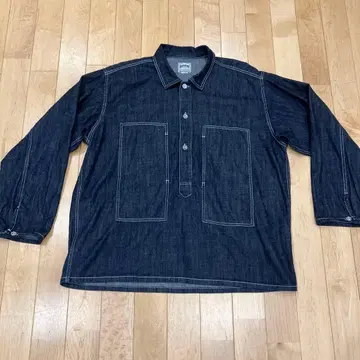 Houston 풀오버 데님 셔츠 XXL