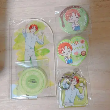 헤타리아 이탈리아 아크릴 스탠드 캔뱃지