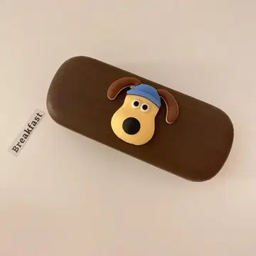 강아지 캐릭터 안경 케이스