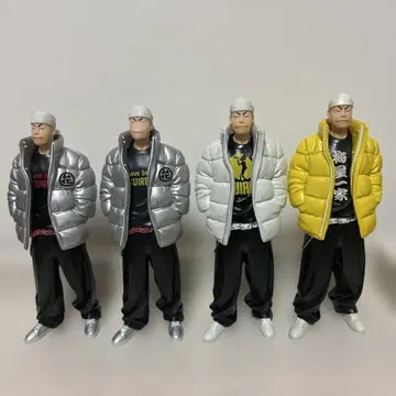 크로우즈&WORST 츠키시마 하나 피규어만 4체 세트