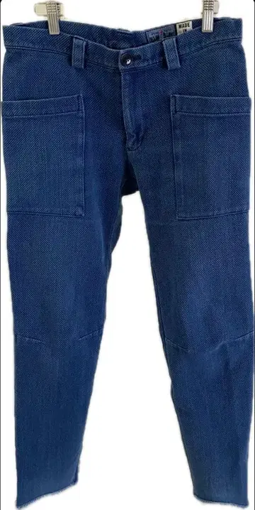 블루 블루 재팬 패치 포켓 팬츠