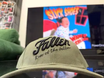USA FALLEN 스케이트보드 BMX OG 캡 올리브
