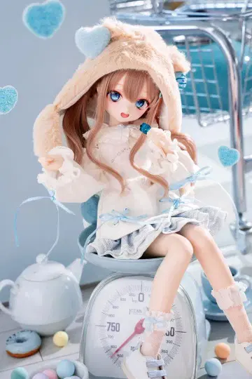 목차 동물원 [슈가리베어] (1/4인형) 블루