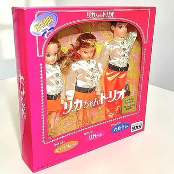 미사용품 타카라 리카짱 트리오 복각판 토이저러스 오리지널