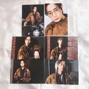 산타쿠 에구치 타쿠야 브로마이드 6장 세트