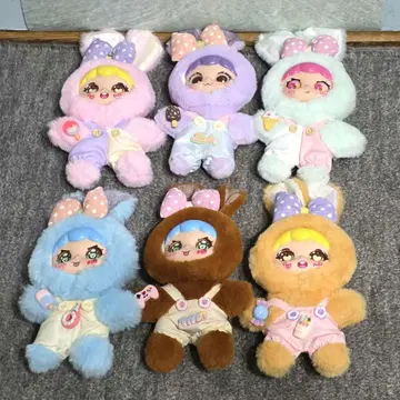 베이비 쓰리 TOPTOY Nommi 플러시 키체인 봉제 인형 전체