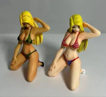 캡콤 리얼 피규어 컬렉션 파이팅 잼 편 가일 2점 보1