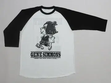 KISS 키스 진 시몬스 7부 기장 T셔츠 (XL) 스누피 피넛 하드 록