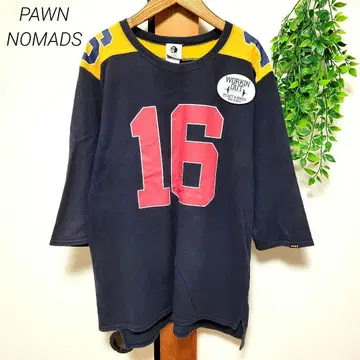 PAWN NOMADS 파운 노마즈 빅 실루엣 반팔 구제 의류