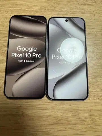 Google Pixel 10 Pro 2대 세트 모형