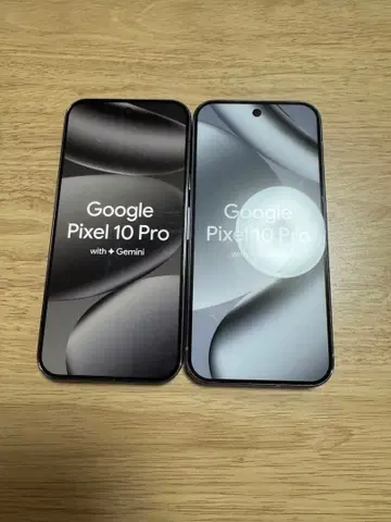Google Pixel 10 Pro 2대 세트 모형