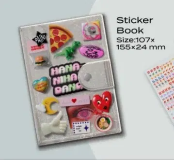 HANA 스티커북 (씰북)