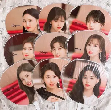 TWICE #dreamday 부채 컴프 묶음 판매 라이브 굿즈 부채