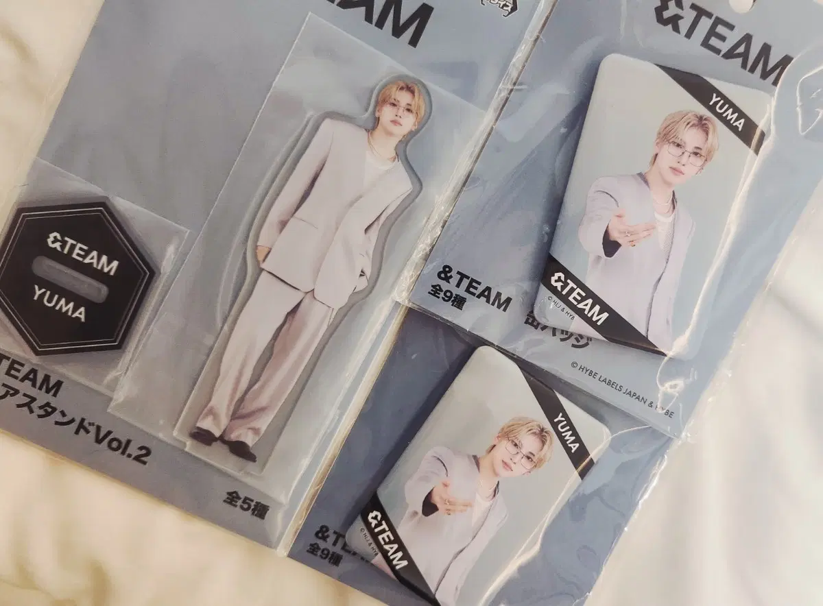 &team Yuma Acestar Acrylic Stand Can Badge Sega Crane Bulk/Individual Selection Available