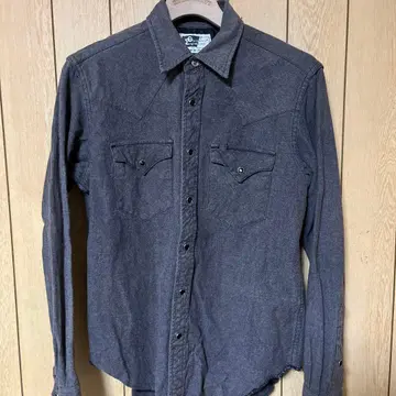 Engineered Garments 웨스턴 셔츠 다크 그레이