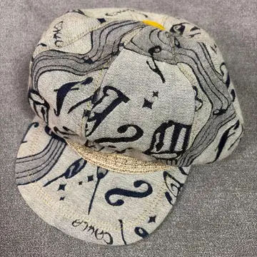 [ CA4LA ] 헌팅 캡 / 프린트 / 전체 로고 / 음표