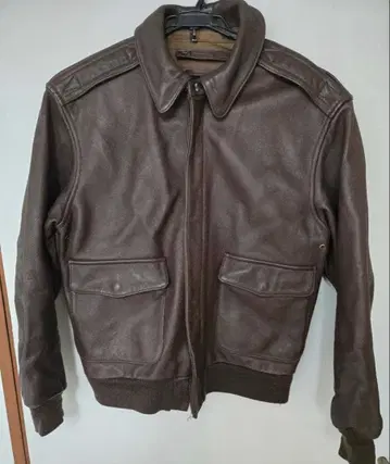 나카타 상점 90s 브라운 가죽 자켓 TYPE - A2 사이즈 38