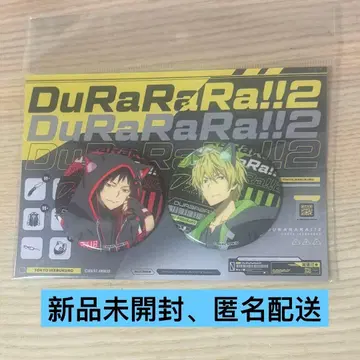 듀라라라!! x 2 오리하라 이자야 헤이와지마 시즈오 캔뱃지