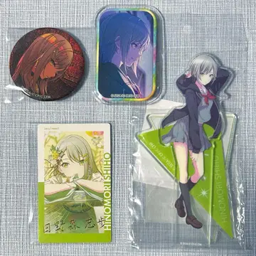 프로세카 히노모리 시호 묶음 판매 아크릴 스탠드 캔뱃지 에피카 금박