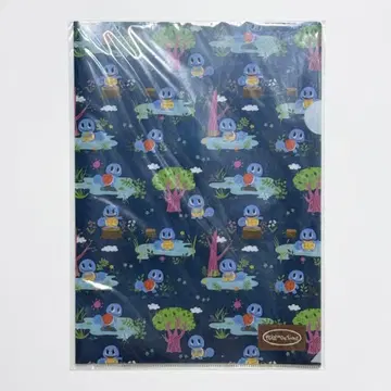 포켓몬 타임 꼬부기 A4 클리어 파일