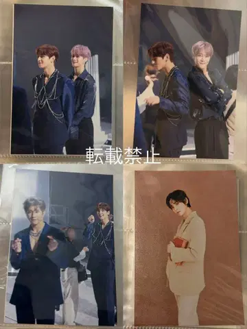 ASTRO Blue Flame 진진 차은우 문빈 브로마이드