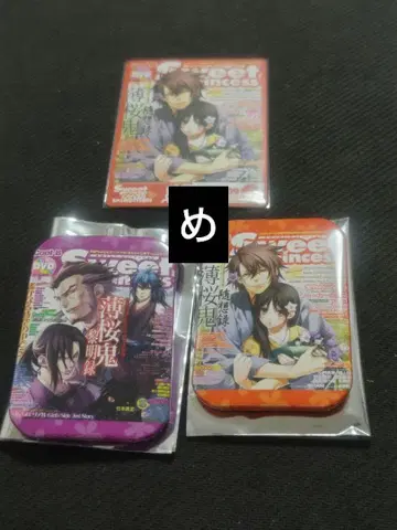 SweetPrincess 표지전 캔뱃지 특전 카드 박앵귀 2종