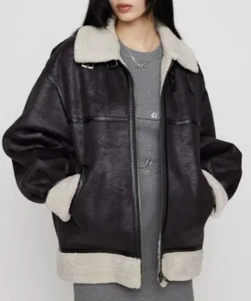 LAGUA GEM 무스탕 코트