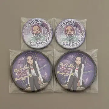 큐어 비트 세이레인 캔뱃지 4개 세트 스위트 프리큐어