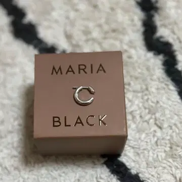 MARIA BLACK 한쪽용 후프 귀걸이