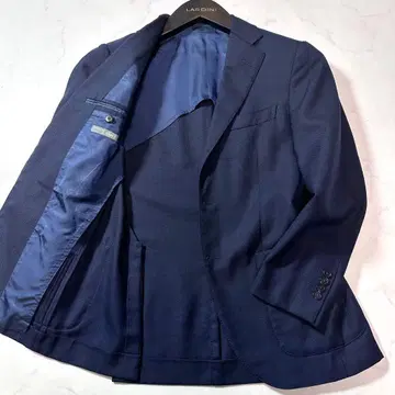 빔즈 F 홉색 언라이닝 자켓 백 오픈 3단 레귤러 칼라 네이비 M 상당