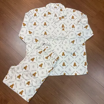 GELATO PIQUE 곰 무늬 파자마 세트 L 사이즈