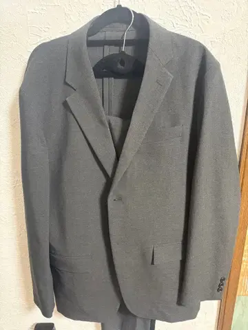 유니클로 감동 자켓, 감동 팬츠 세트 다크 그레이