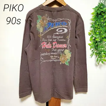 PIKO 피코 롱T 티셔츠 긴팔 서프 빈티지 구제 의류 90s