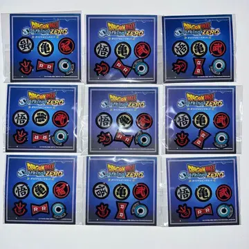 드래곤볼 Sparking! ZERO 오리지널 핀즈 세트 9점