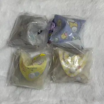 산리오 미니 스퀘어 케이스 키링 푸딩 포차코 바츠마루 케로피