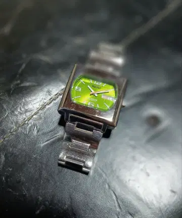 벨트 길이 SEIKO S-WAVE 7S26 5000 그린 스퀘어