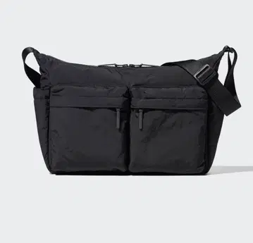 유니클로 UNIQLO 멀티 포켓 숄더 백 블랙