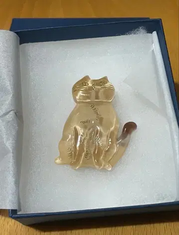 LOISIR x 호랑이 고양이 모자 꽁지 브로치