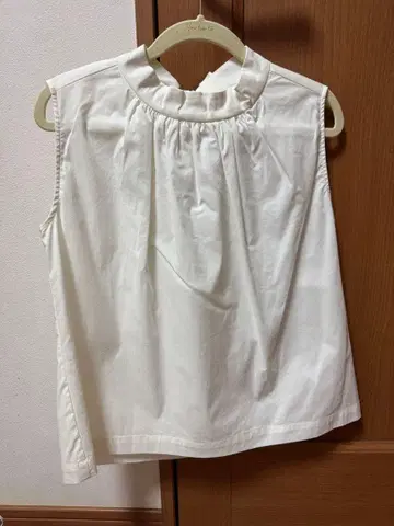 herlipto 백 프론트 리본 블라우스 화이트