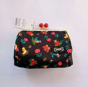 FEILER 페이러 하이디 가마구치 파우치 새상품 미사용 빅 사이즈