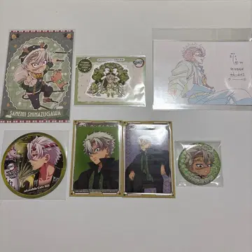 시나즈가와 사네미 카드 포스카 캔뱃지