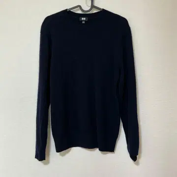UNIQLO 네이비 캐시미어 스웨터 S