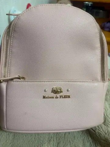 Maison de FLEUR 핑크 백팩 마이멜로디 콜라보