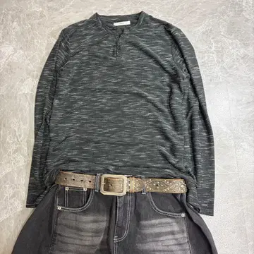 00s archive grunge henry neck l/t