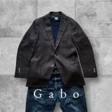 GABO 가보 린넨 자켓 48 브라운