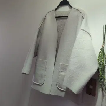 natural couture 링 울 리버서블 코트