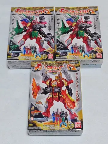 미개봉 새상품 미니프라 기사룡 합체 시리즈 02 키시류오 파이브 나이츠